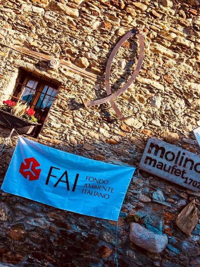 La Volta - Lake Como Heritage Home In Molino Maufet Watermill - Patio On The Garden Colico Exterior foto